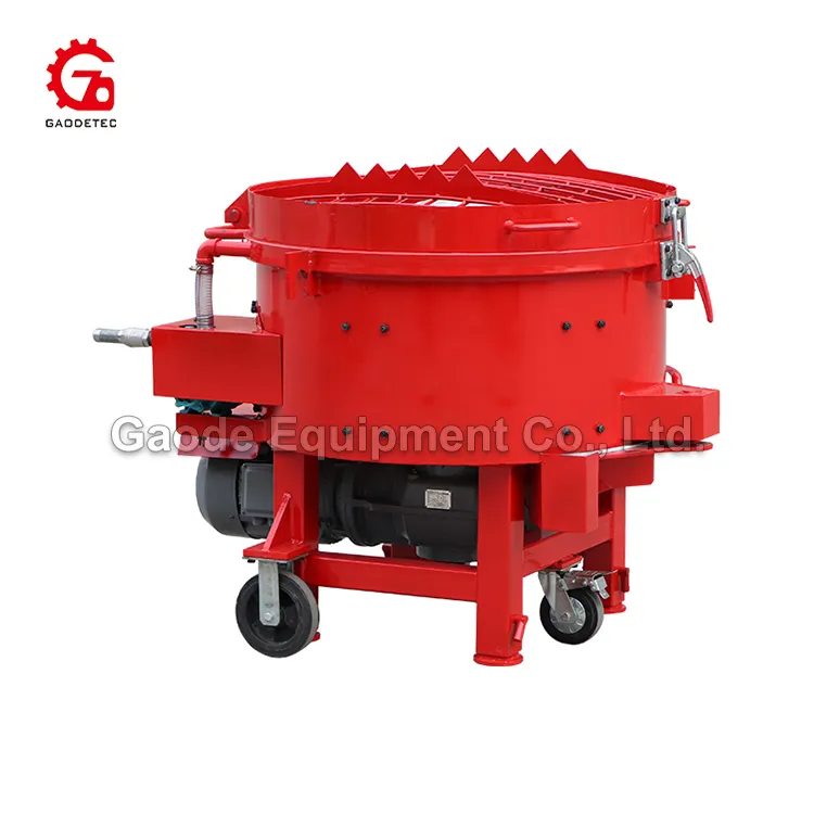 GAODETEC GRM250 User-Friendly Refractory Pan Mixer For On-Site Use
